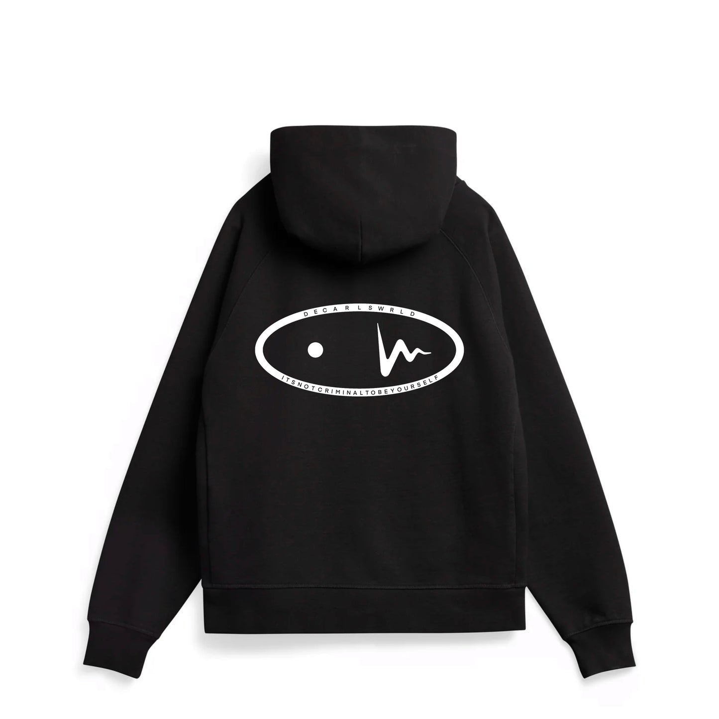 BLACK ESSENTIAL HOODIE