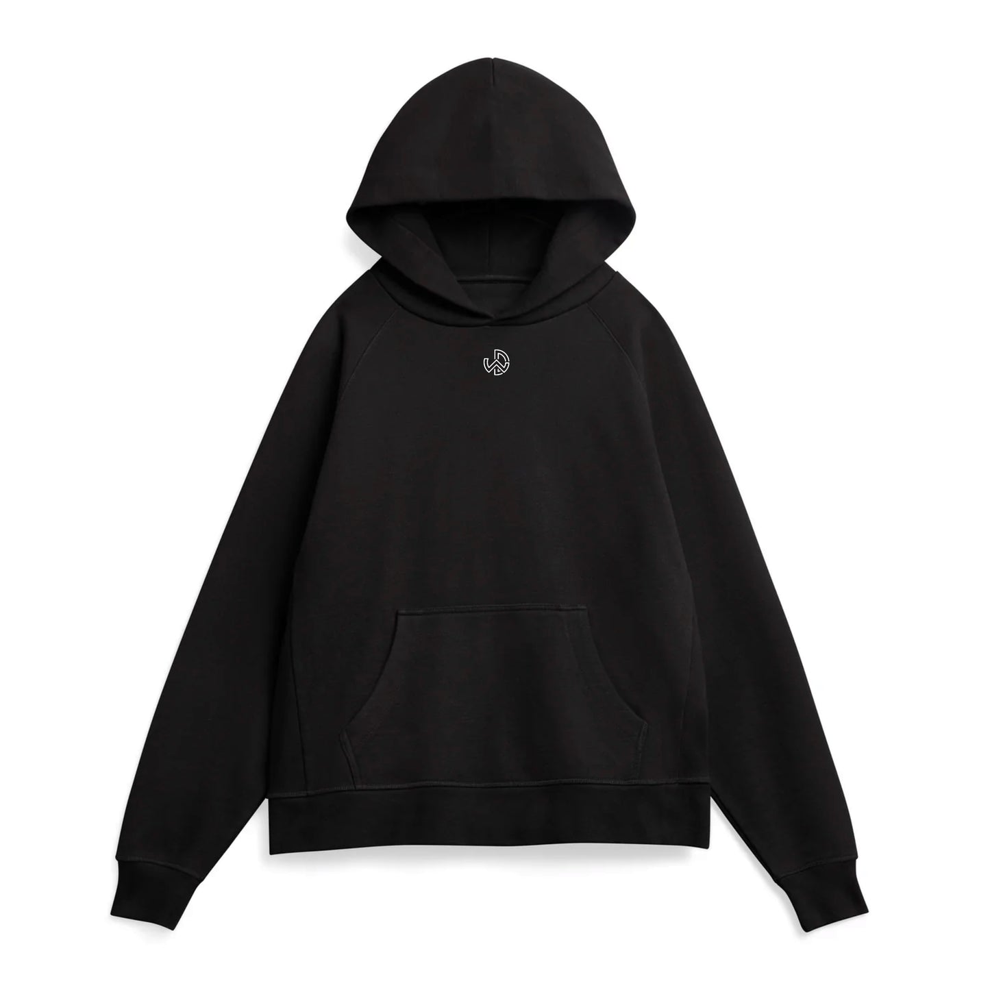 BLACK ESSENTIAL HOODIE
